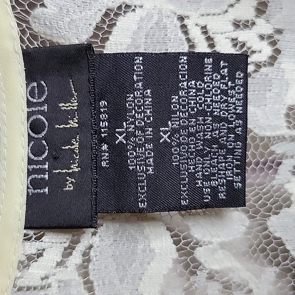 Nicole by Nicole Miller Floral Lace Cardigan - Picture 10 of 10